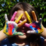 Gesicht Hand