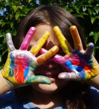 Gesicht Hand Gesicht Hand